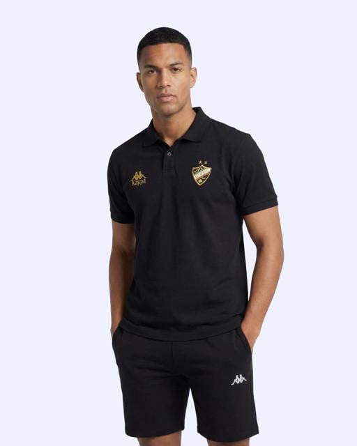 Siyah Paul Polo Erkek Siyah Regular Polo Yaka Tişört - KAPPA® Türkiye