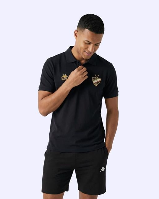 Siyah Paul Polo Erkek Siyah Regular Polo Yaka Tişört - KAPPA® Türkiye