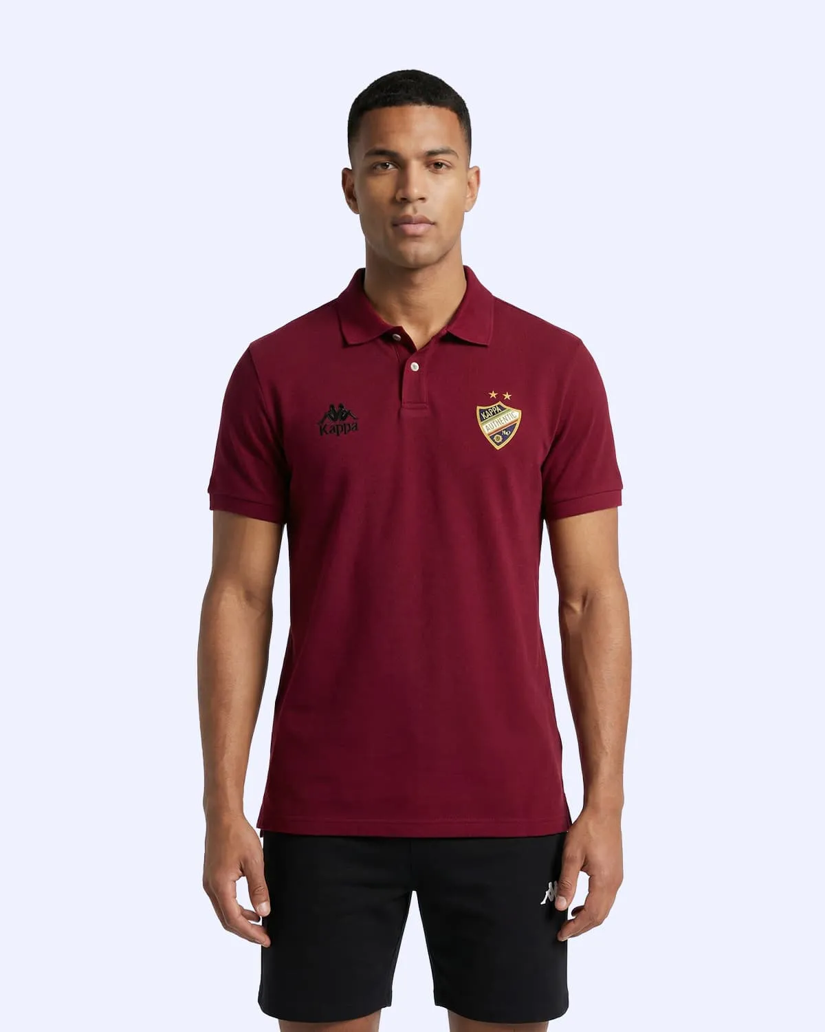 Siyah Paul Polo Erkek Bordo Regular Polo Yaka Tişört