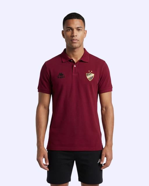 Siyah Paul Polo Erkek Bordo Regular Polo Yaka Tişört - KAPPA® Türkiye