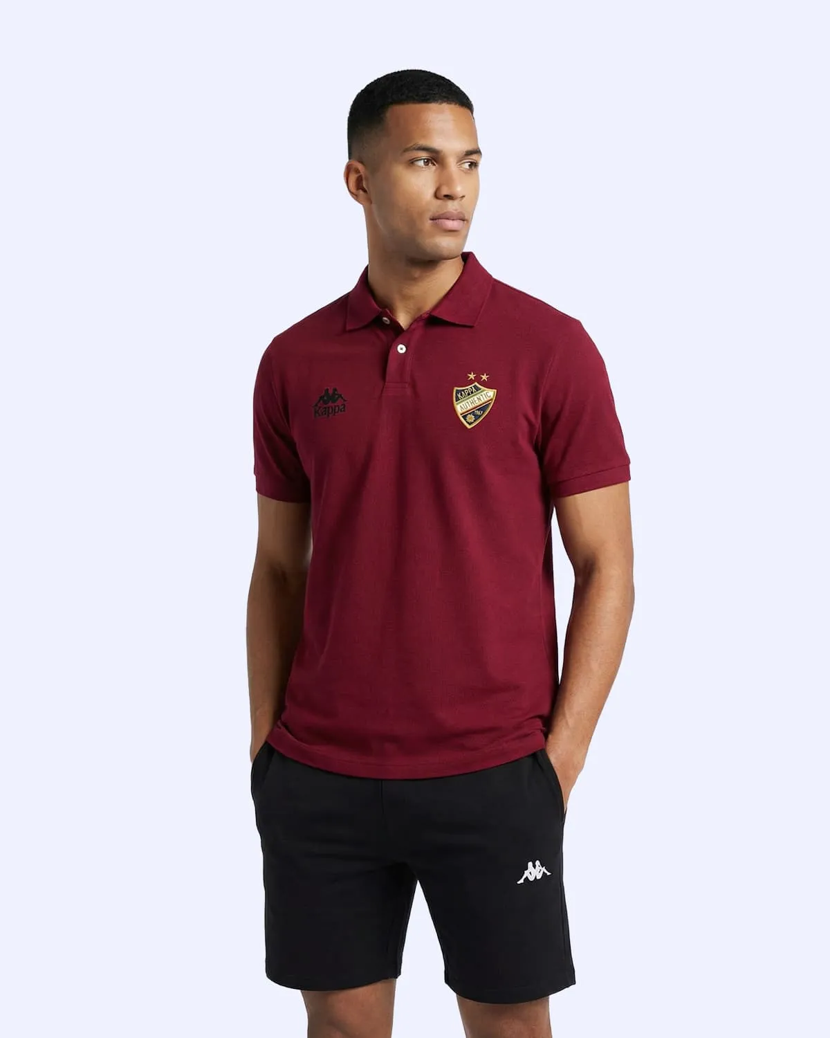 Siyah Paul Polo Erkek Bordo Regular Polo Yaka Tişört