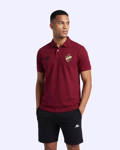 Siyah Paul Polo Erkek Bordo Regular Polo Yaka Tişört - KAPPA® Türkiye