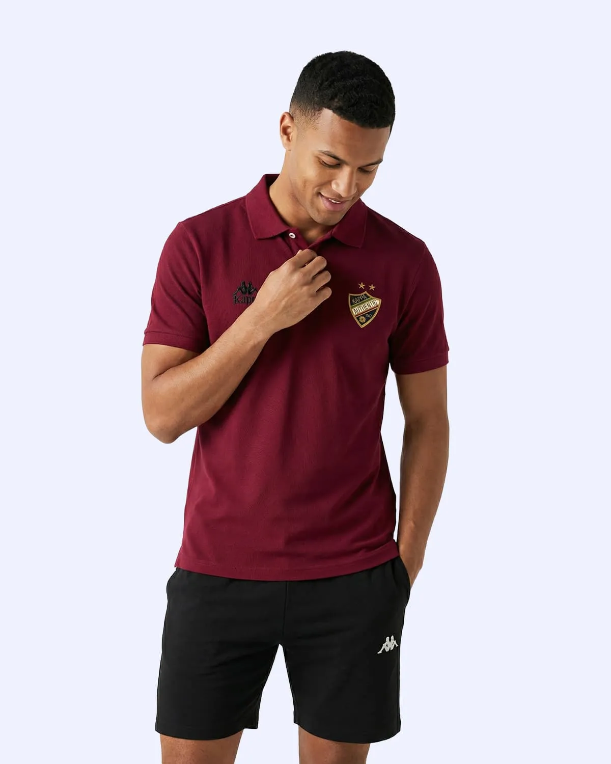 Siyah Paul Polo Erkek Bordo Regular Polo Yaka Tişört