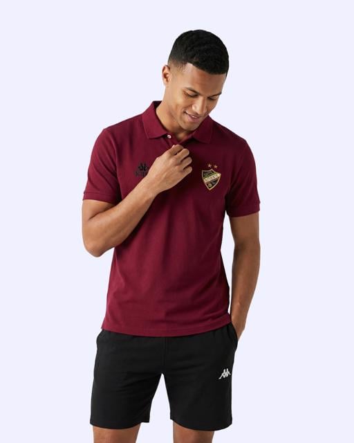 Siyah Paul Polo Erkek Bordo Regular Polo Yaka Tişört - KAPPA® Türkiye