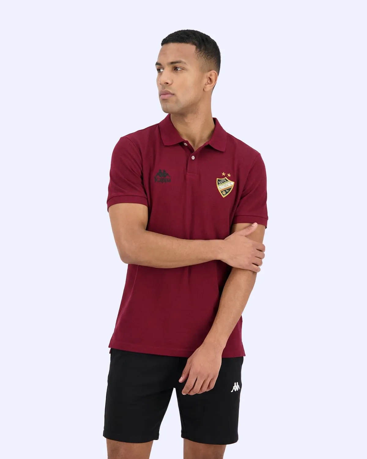 Siyah Paul Polo Erkek Bordo Regular Polo Yaka Tişört
