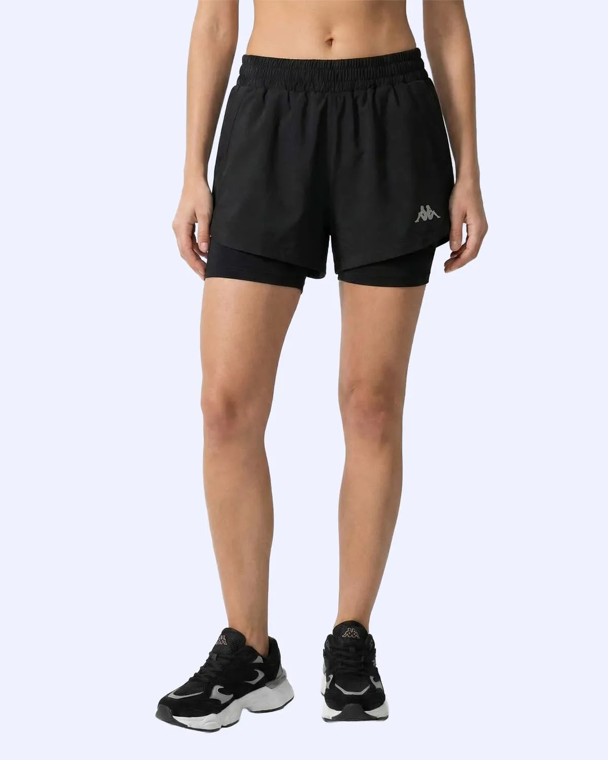 Siyah Fesa Short Kadın Siyah Regular Şort