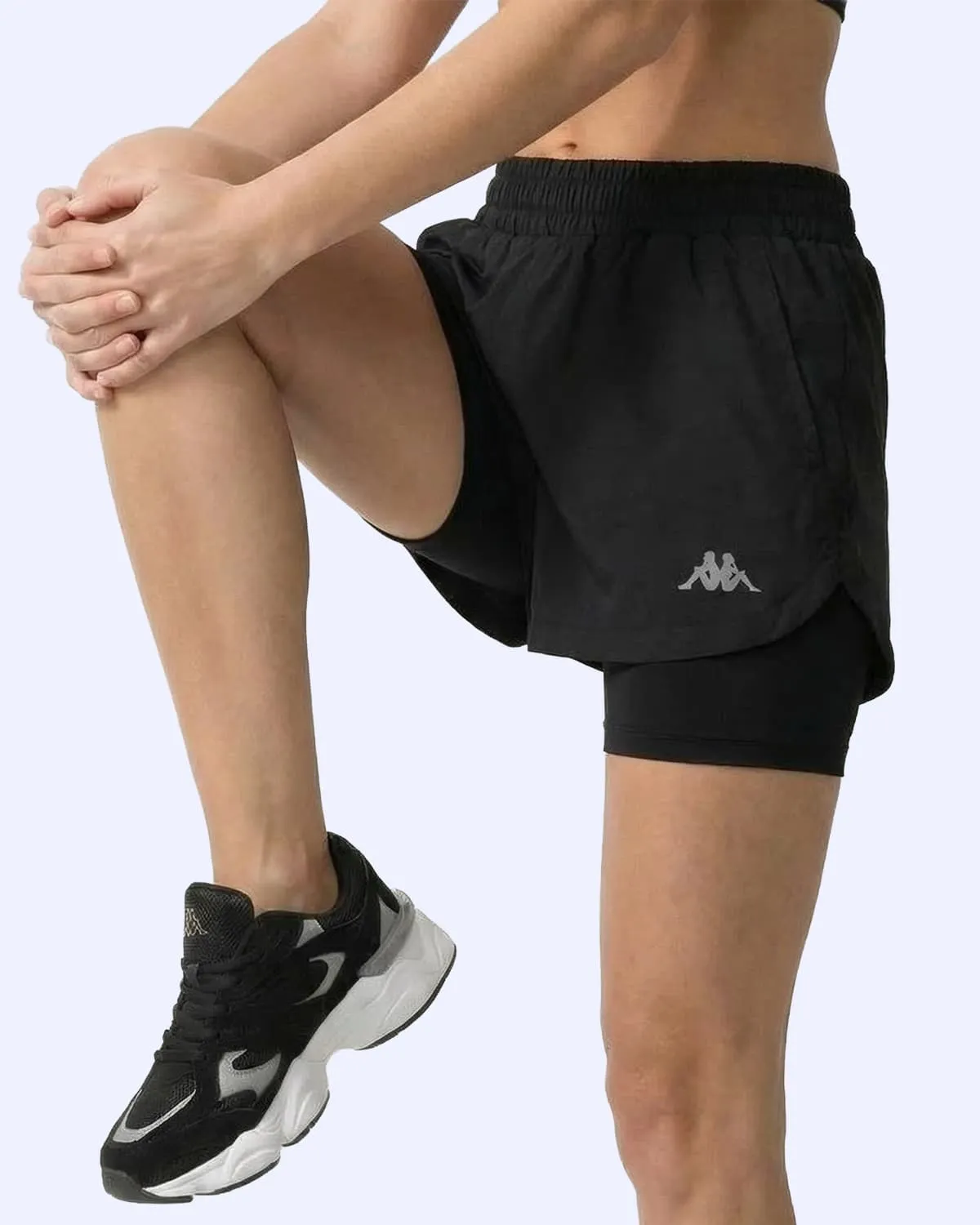 Siyah Fesa Short Kadın Siyah Regular Şort