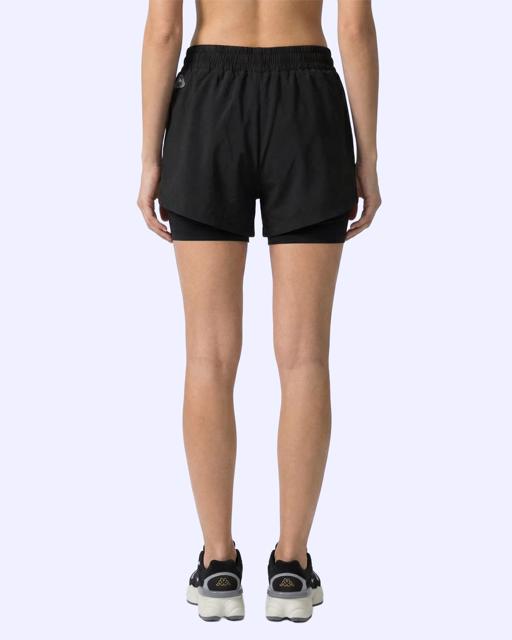 Siyah Fesa Short Kadın Siyah Regular Şort - KAPPA® Türkiye