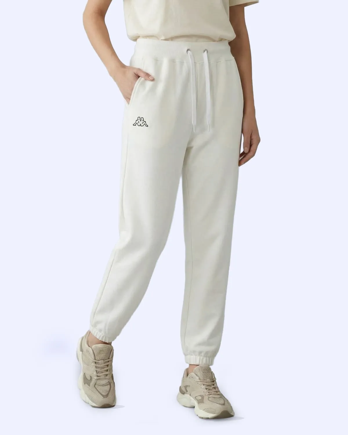 Bej Logo Cindyna Pant Kadın Ekru  Regular Eşofman Altı