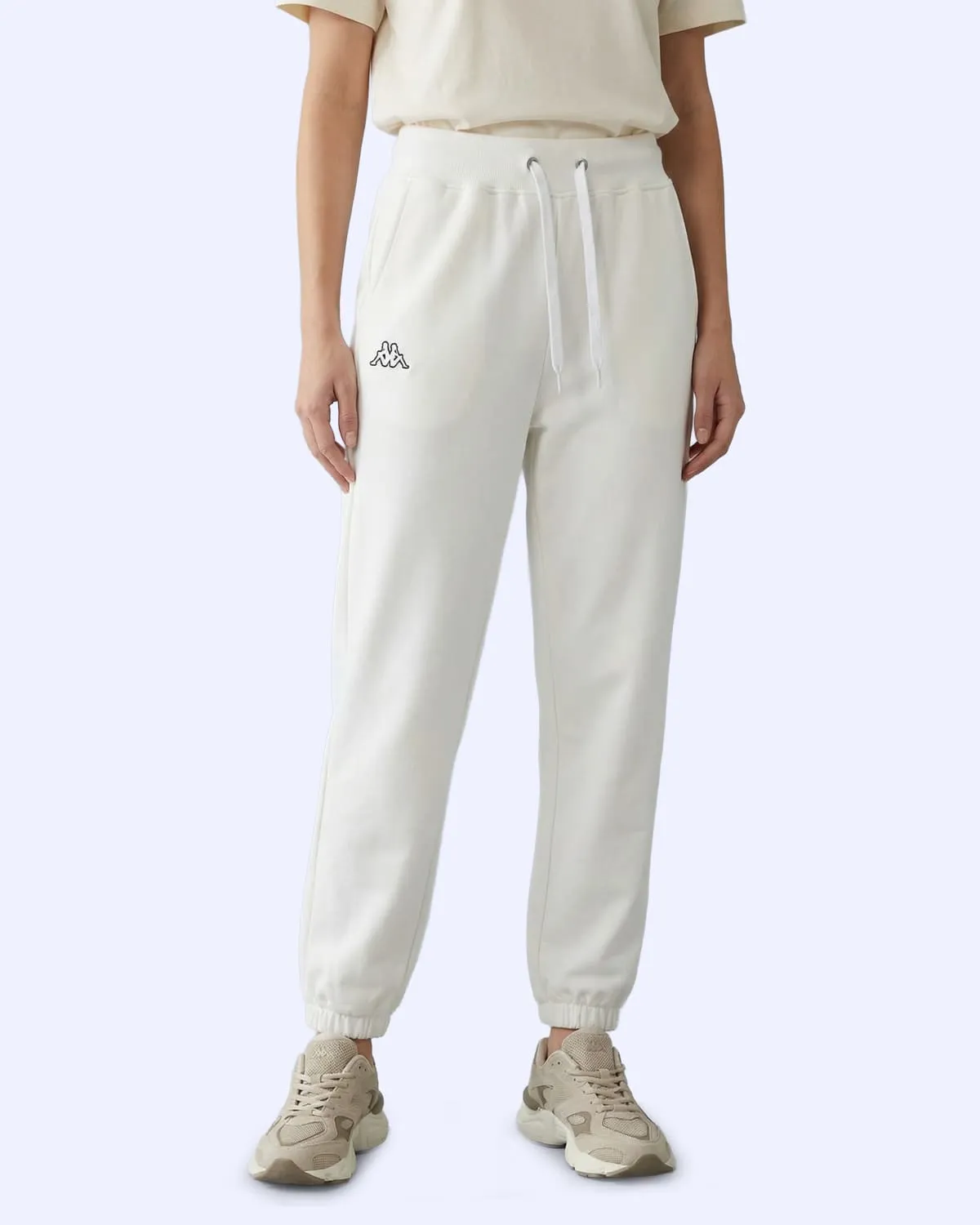 Bej Logo Cindyna Pant Kadın Ekru  Regular Eşofman Altı