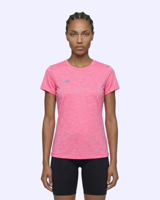 Pembe Malia Kadın Pembe Regular Tişört - KAPPA® Türkiye