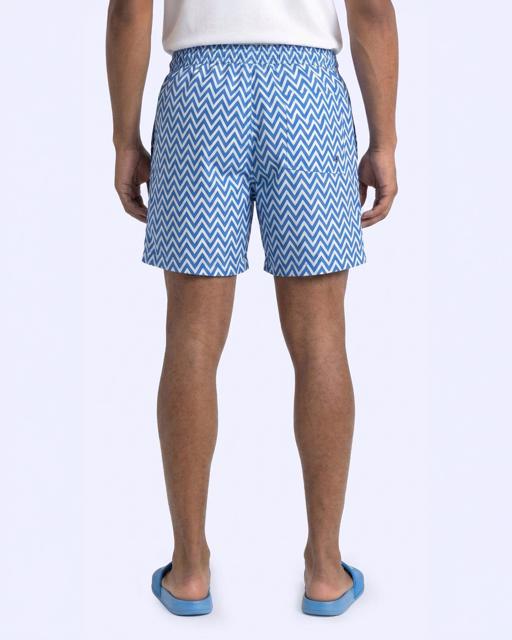 Mavi Logo Atlas Short Erkek Mavi Regular Mayo - KAPPA® Türkiye