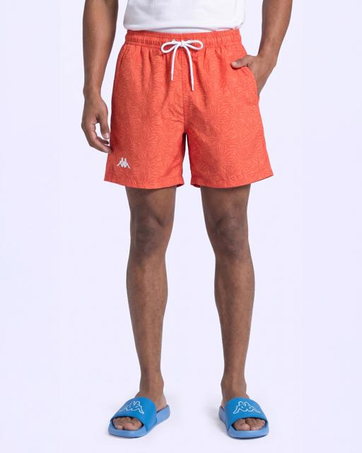 Turuncu Logo Blake Short Erkek Koyu Turuncu Regular Mayo - KAPPA® Türkiye