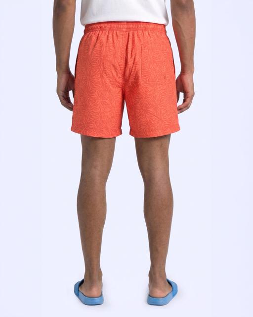 Turuncu Logo Blake Short Erkek Koyu Turuncu Regular Mayo - KAPPA® Türkiye