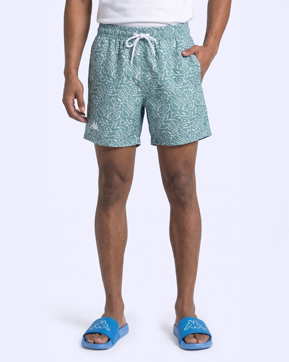 Yeşil Logo Kairo Short Erkek Yeşil Regular Mayo
