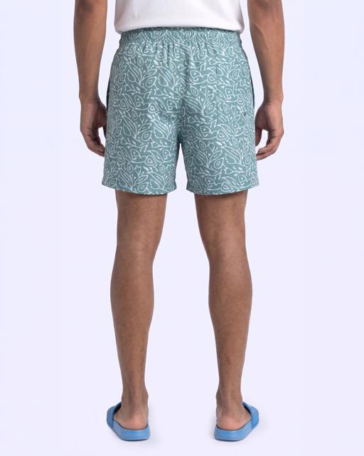 Yeşil Logo Kairo Short Erkek Yeşil Regular Mayo - KAPPA® Türkiye
