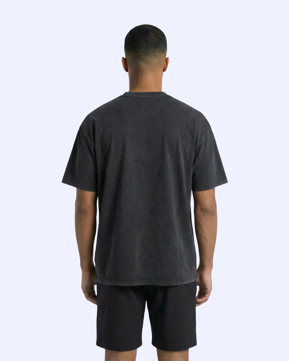 Siyah Jona Tshirt Erkek Siyah Oversize Tişört