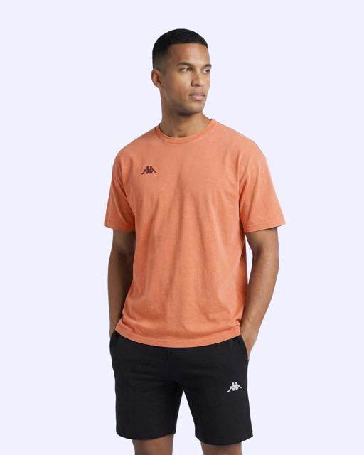 Turuncu Jona Tshirt Erkek Koyu Turuncu Oversize Tişört - KAPPA® Türkiye
