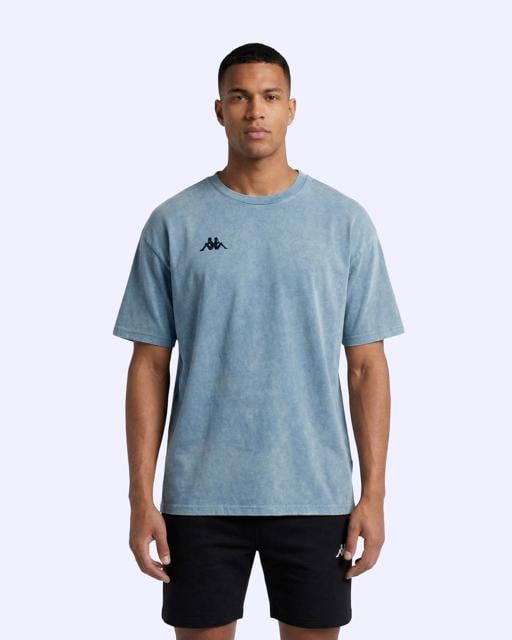 Mavi Jona Tshirt Erkek Mavi Oversize Tişört - KAPPA® Türkiye