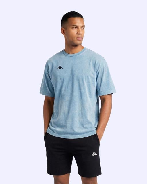 Mavi Jona Tshirt Erkek Mavi Oversize Tişört - KAPPA® Türkiye