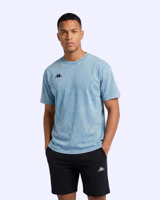 Mavi Jona Tshirt Erkek Mavi Oversize Tişört - KAPPA® Türkiye