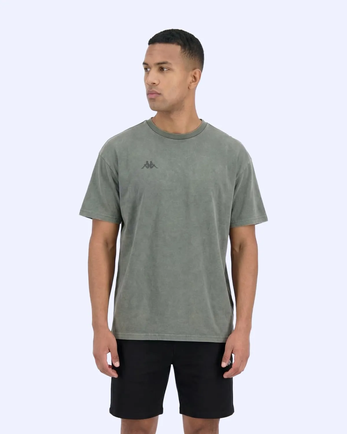 Siyah Jona Tshirt Erkek Antrasit Oversize Tişört