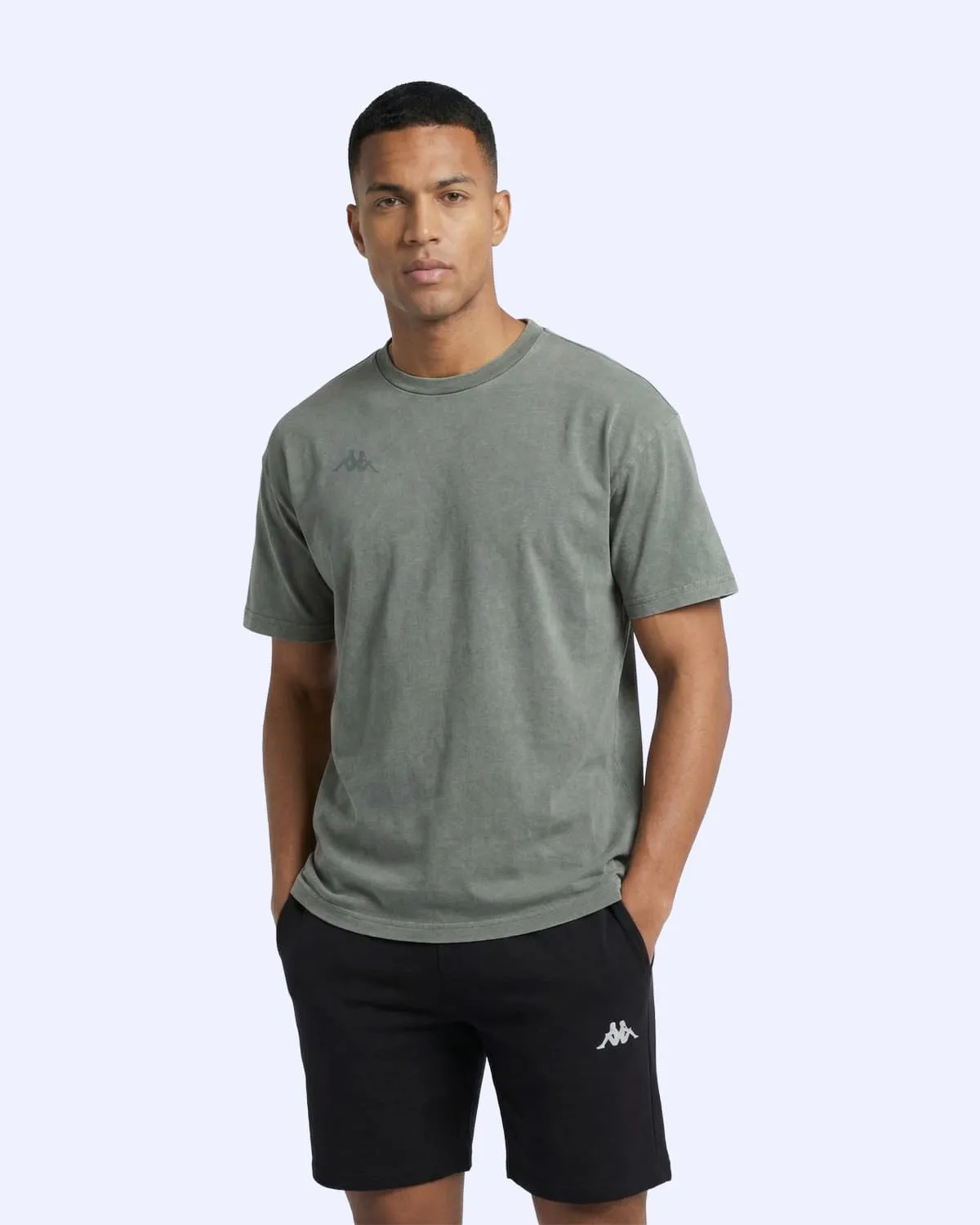 Siyah Jona Tshirt Erkek Antrasit Oversize Tişört