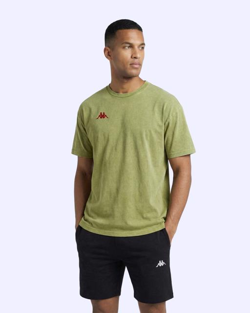 Yeşil Jona Tshirt Erkek Yeşil Oversize Tişört - KAPPA® Türkiye
