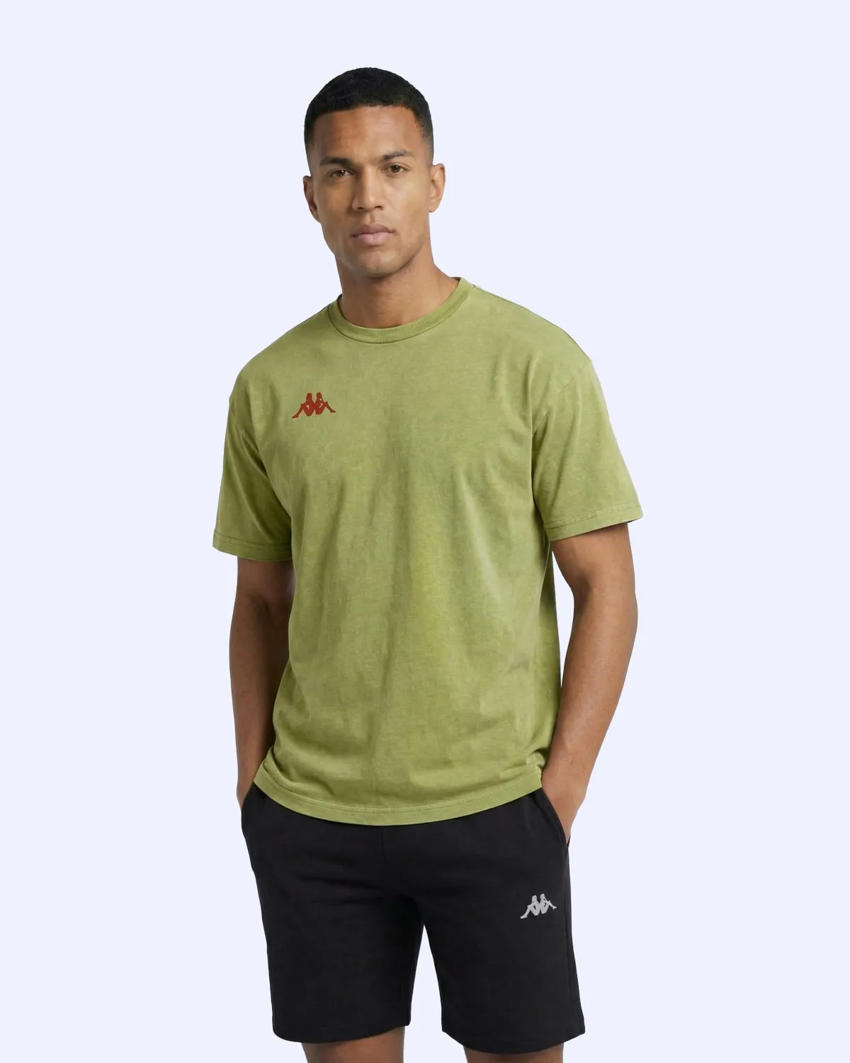 Yeşil Jona Tshirt Erkek Yeşil Oversize Tişört