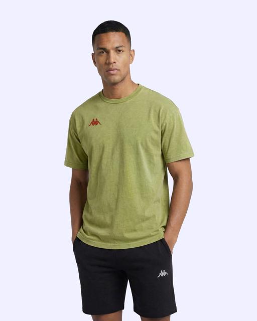 Yeşil Jona Tshirt Erkek Yeşil Oversize Tişört - KAPPA® Türkiye