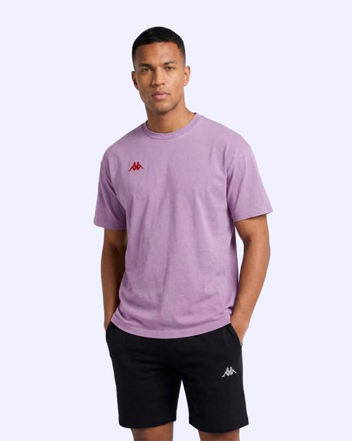 Mor Jona Tshirt Erkek Mor Oversize Tişört - KAPPA® Türkiye