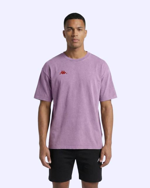 Mor Jona Tshirt Erkek Mor Oversize Tişört - KAPPA® Türkiye