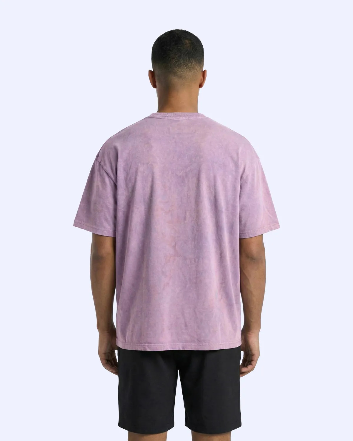 Mor Jona Tshirt Erkek Mor Oversize Tişört