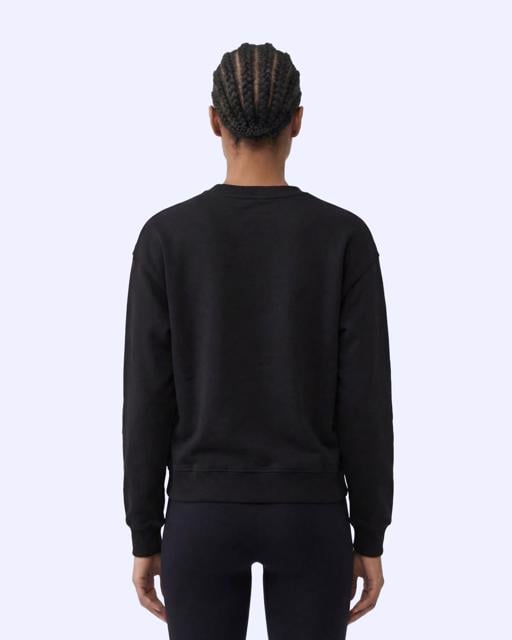 Siyah Milas  Crewneck Kadın Siyah Comfort Sweatshirt - KAPPA® Türkiye