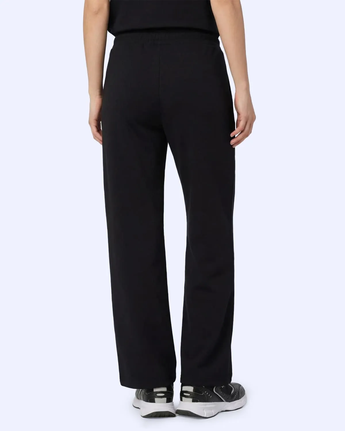 Siyah Elenora Kadın Siyah Comfort Eşofman Altı