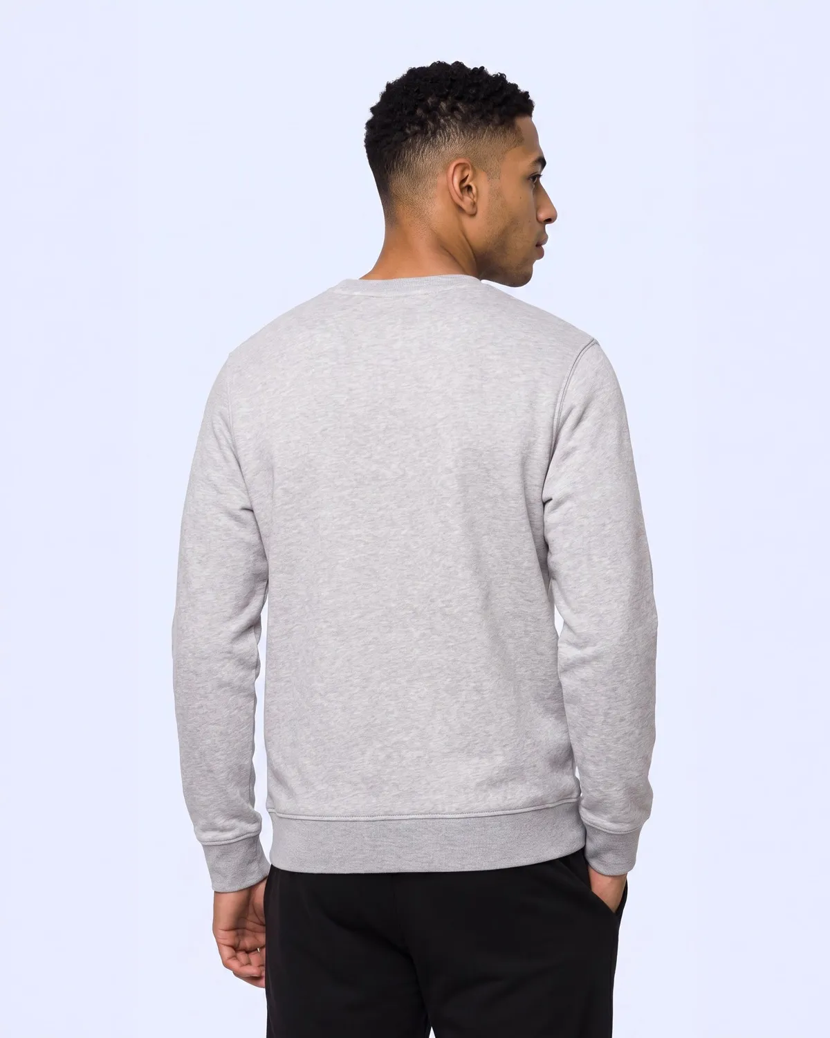 Gri Carlo Erkek Gri Sweatshirt
