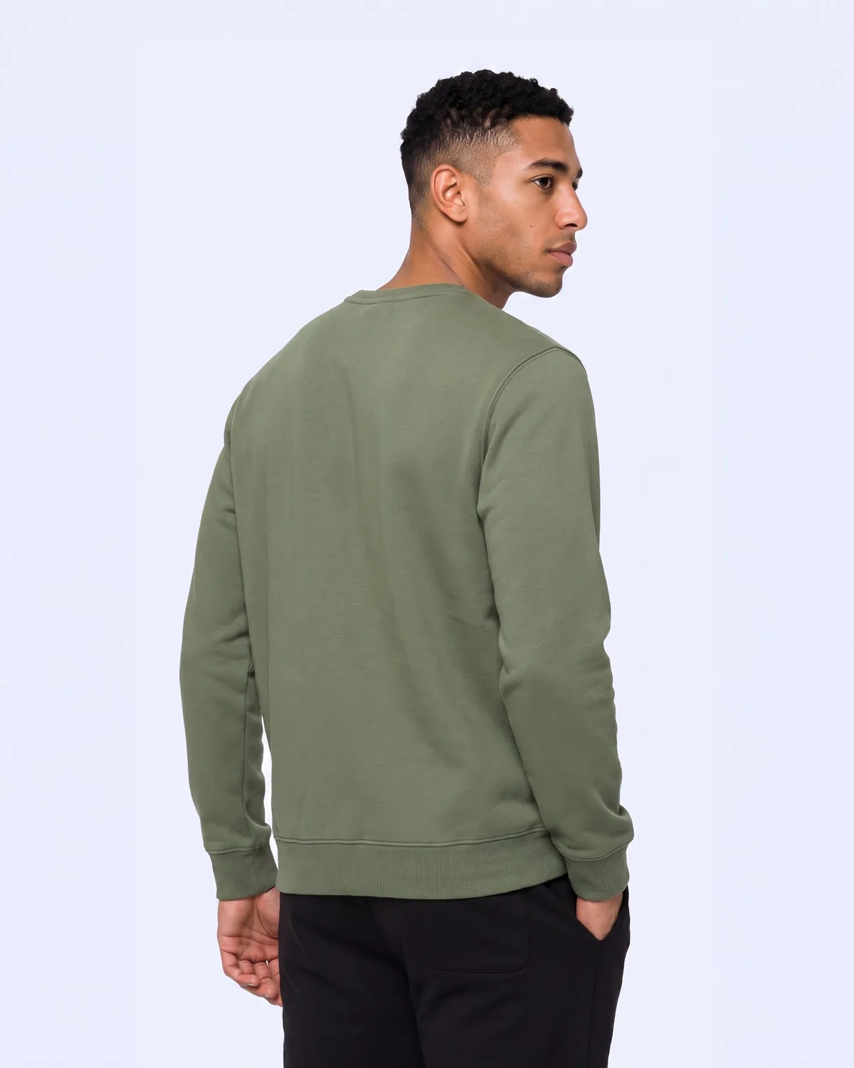 Yeşil Carlo Erkek Haki Sweatshirt