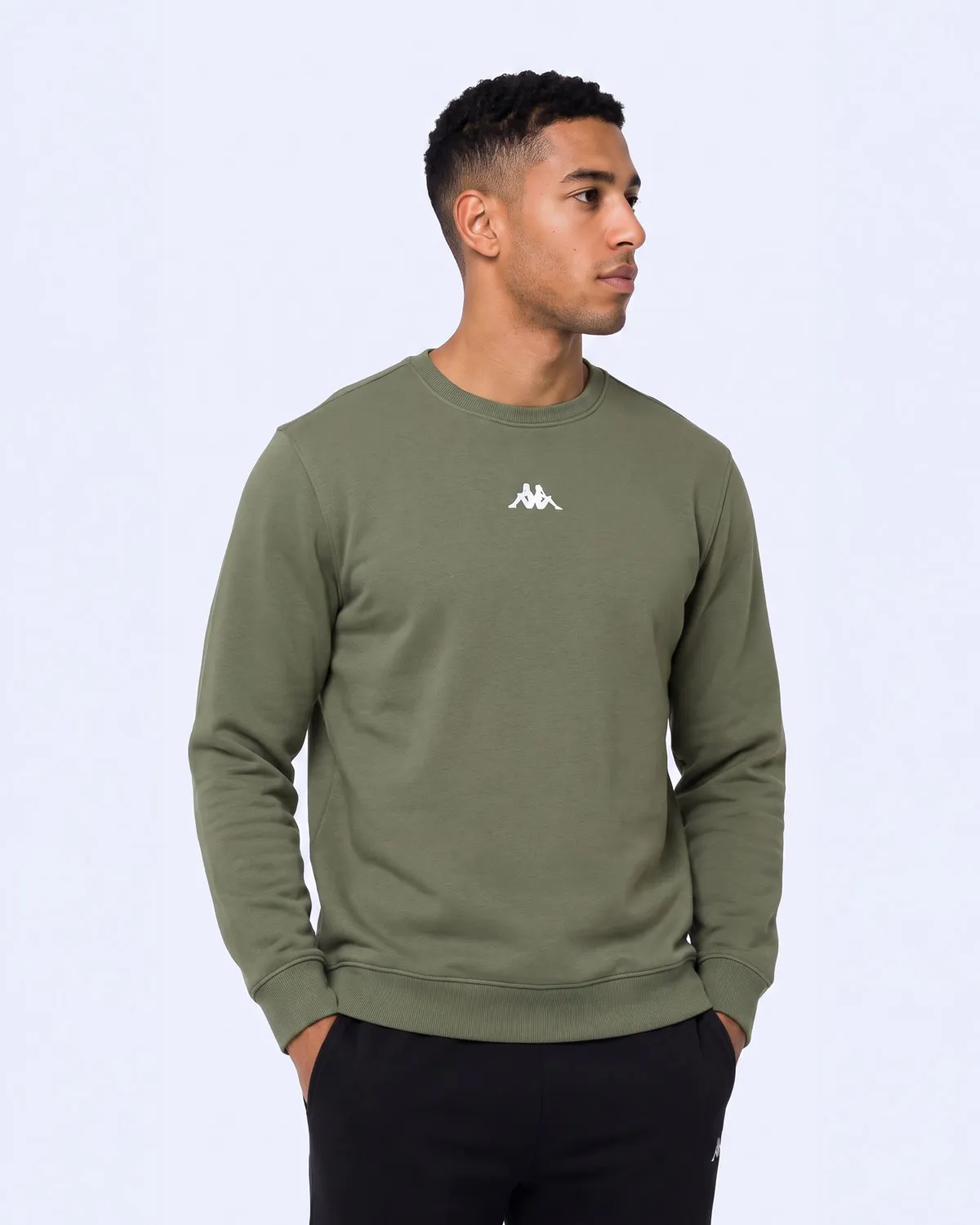 Yeşil Carlo Erkek Haki Sweatshirt