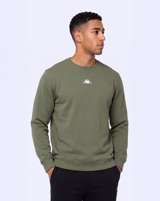 Yeşil Carlo Erkek Haki Sweatshirt - KAPPA® Türkiye