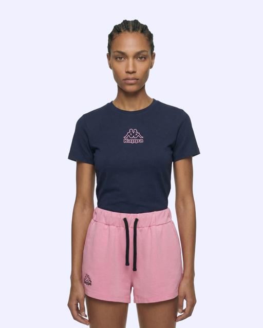 Pembe Logo Cindyna Short Kadın Pembe Regular Şort - KAPPA® Türkiye