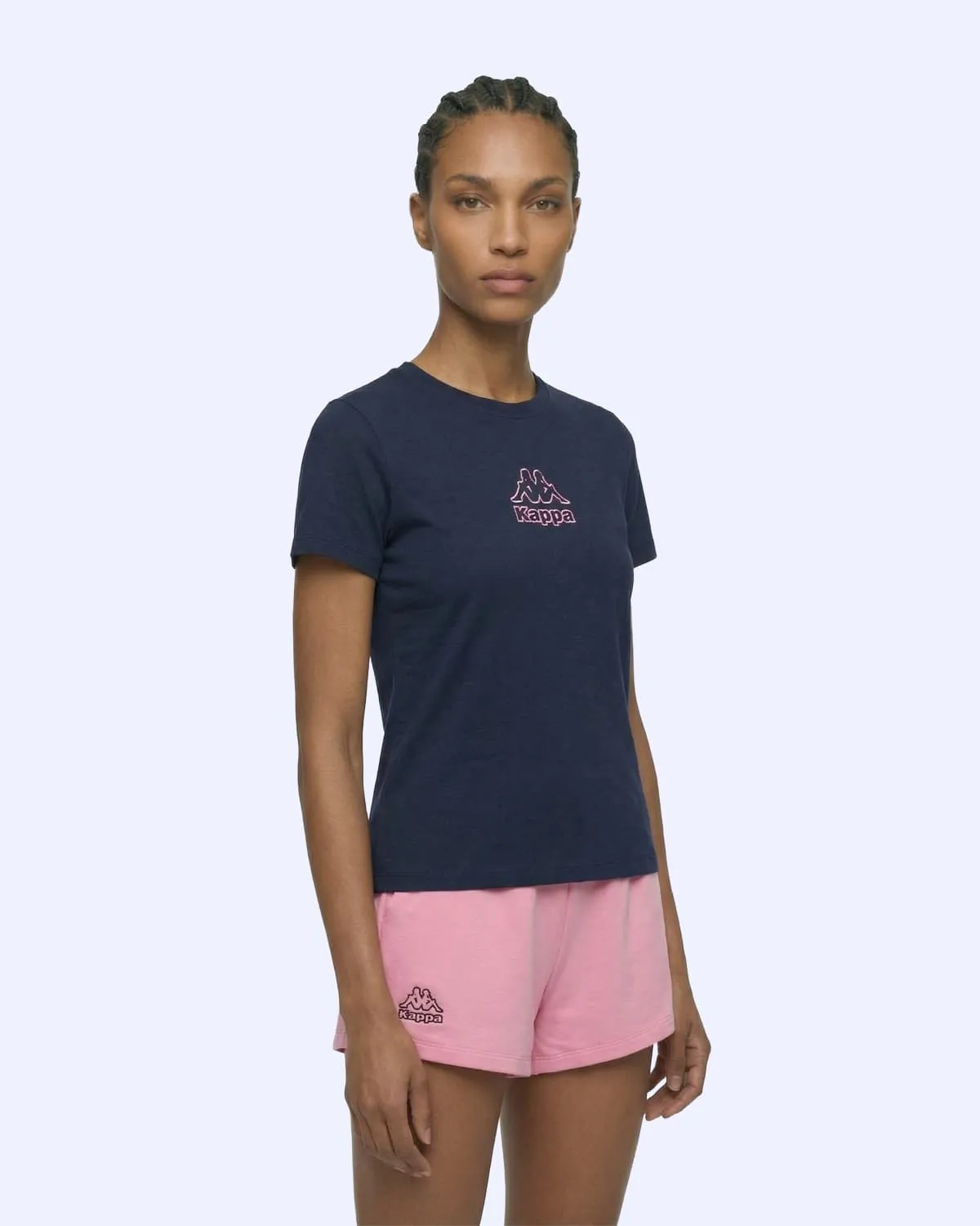 Pembe Logo Cindyna Short Kadın Pembe Regular Şort