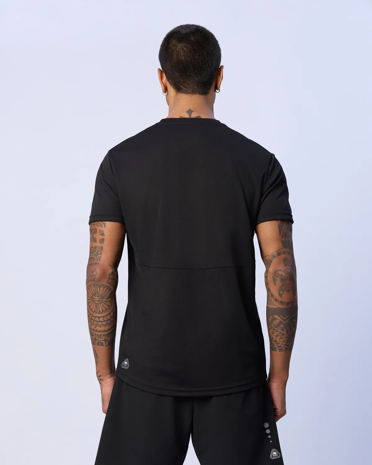 Siyah Marco Erkek Siyah Regular Fit Tişört