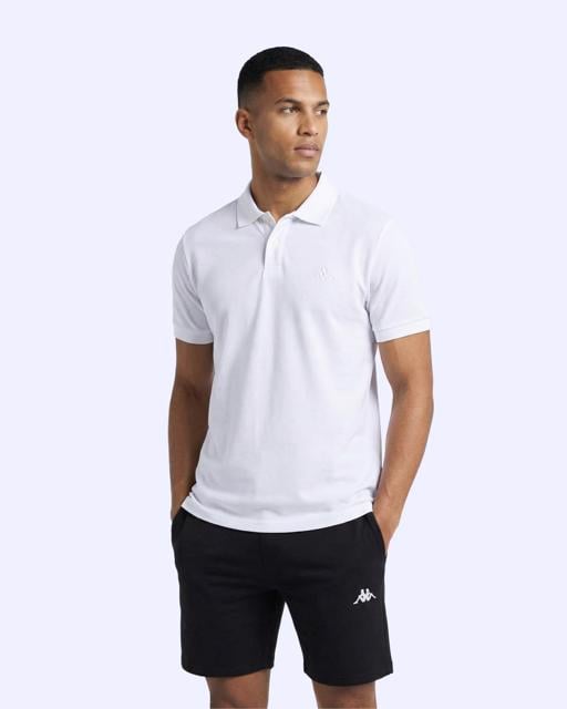 Beyaz Fausto Erkek Beyaz Regular Polo Yaka Tişört - KAPPA® Türkiye