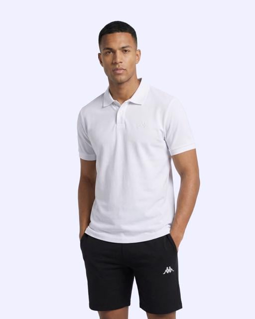 Beyaz Fausto Erkek Beyaz Regular Polo Yaka Tişört - KAPPA® Türkiye