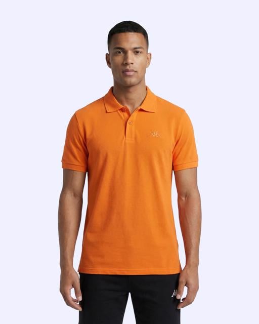 Turuncu Fausto Erkek Koyu Turuncu Regular Polo Yaka Tişört - KAPPA® Türkiye