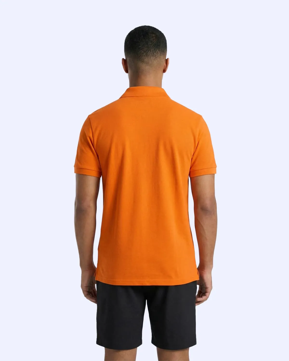 Turuncu Fausto Erkek Koyu Turuncu Regular Polo Yaka Tişört