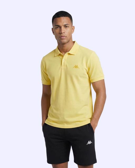 Sarı Fausto Erkek Sarı Regular Polo Yaka Tişört - KAPPA® Türkiye