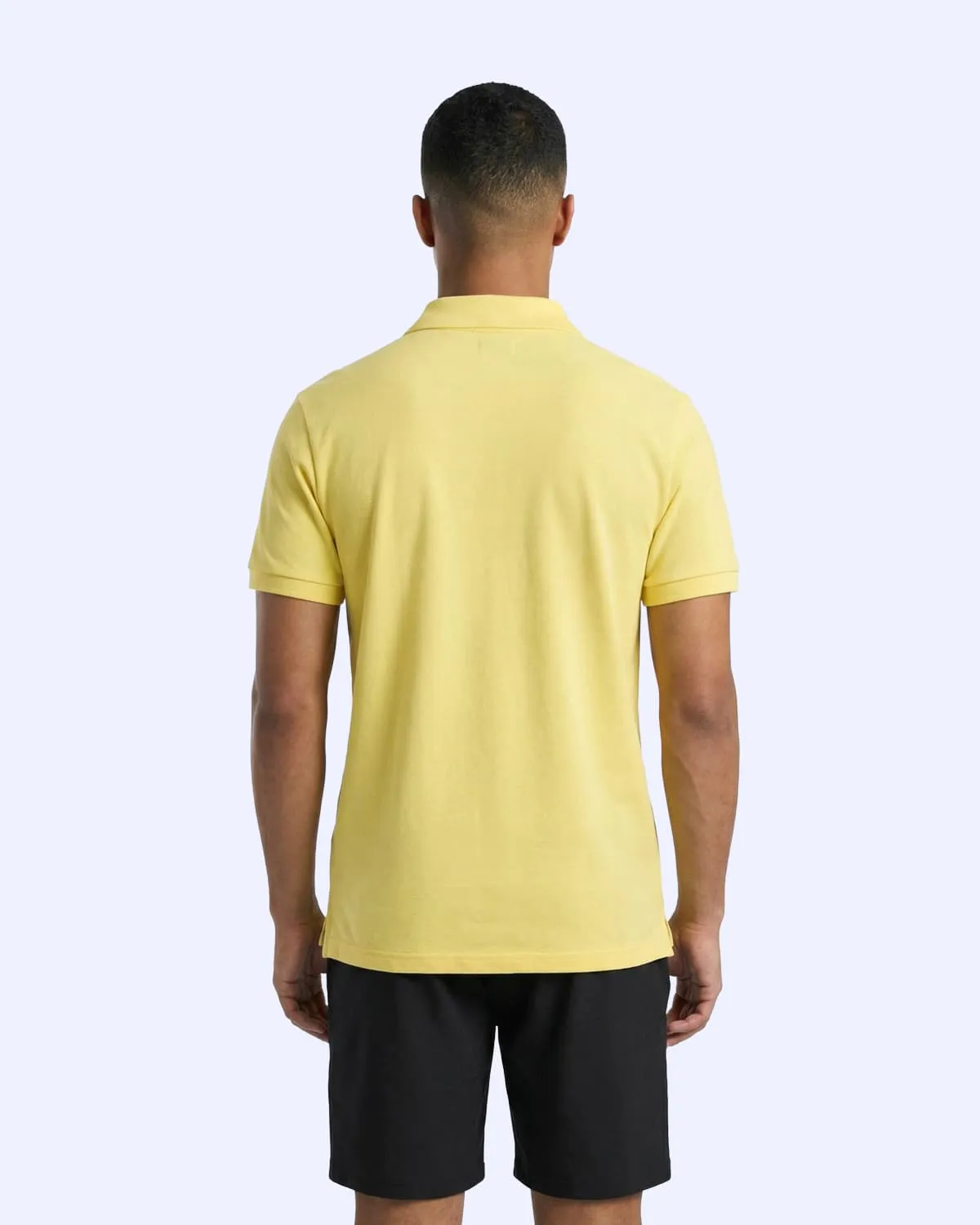 Sarı Fausto Erkek Sarı Regular Polo Yaka Tişört