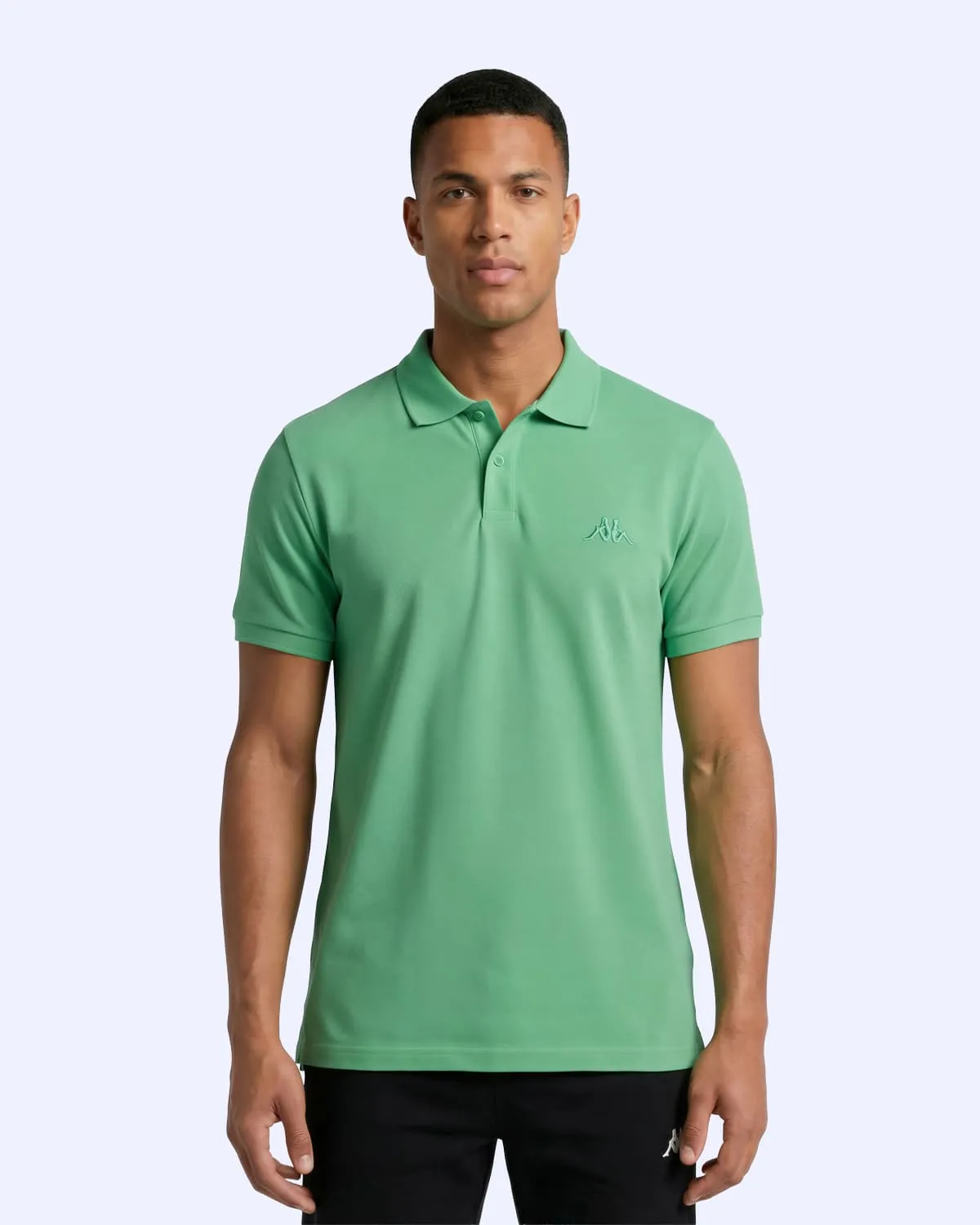 Yeşil Fausto Erkek Haki Regular Polo Yaka Tişört