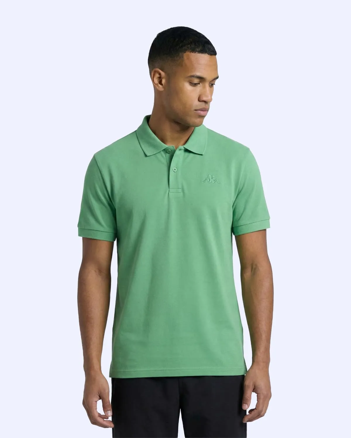 Yeşil Fausto Erkek Haki Regular Polo Yaka Tişört